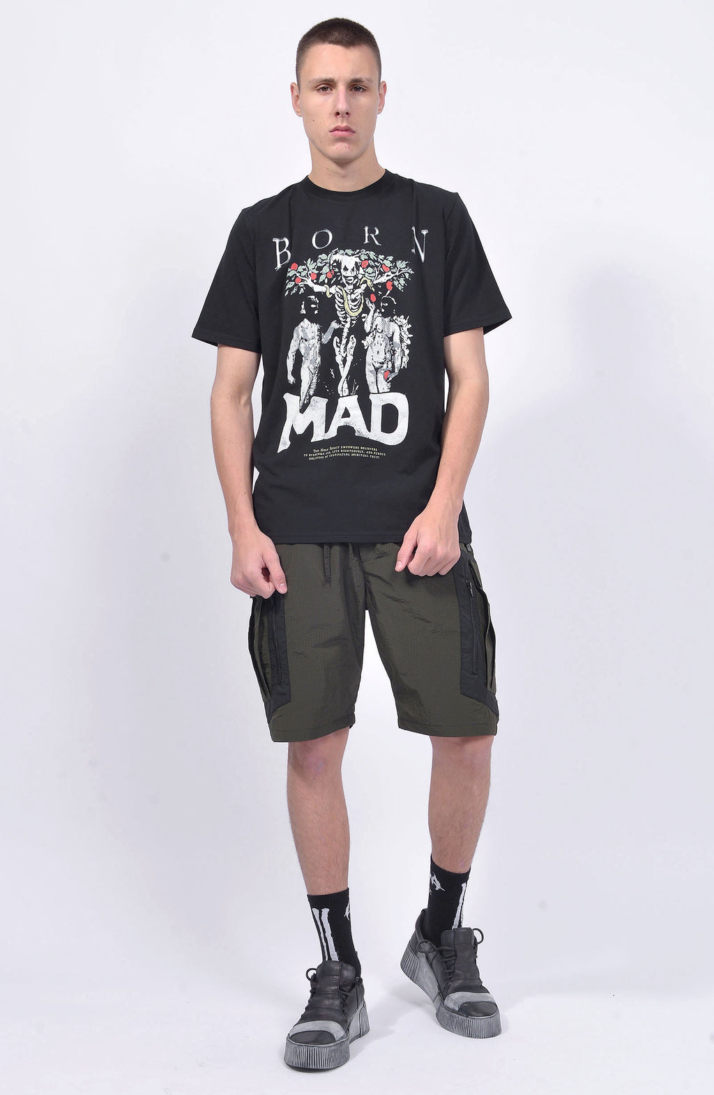 Luda - Green/Black Shorts