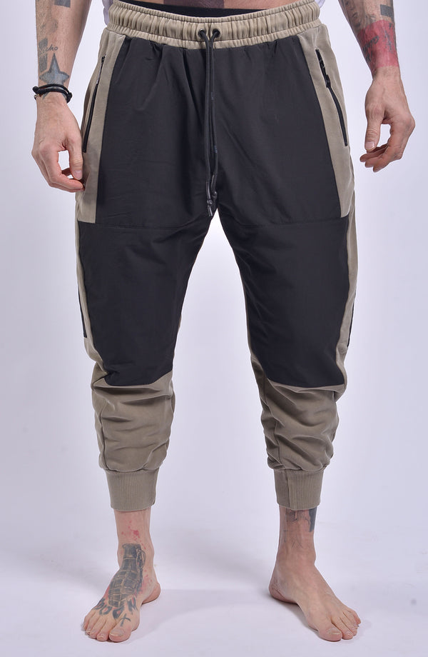 Luda - 2 Materials Pants