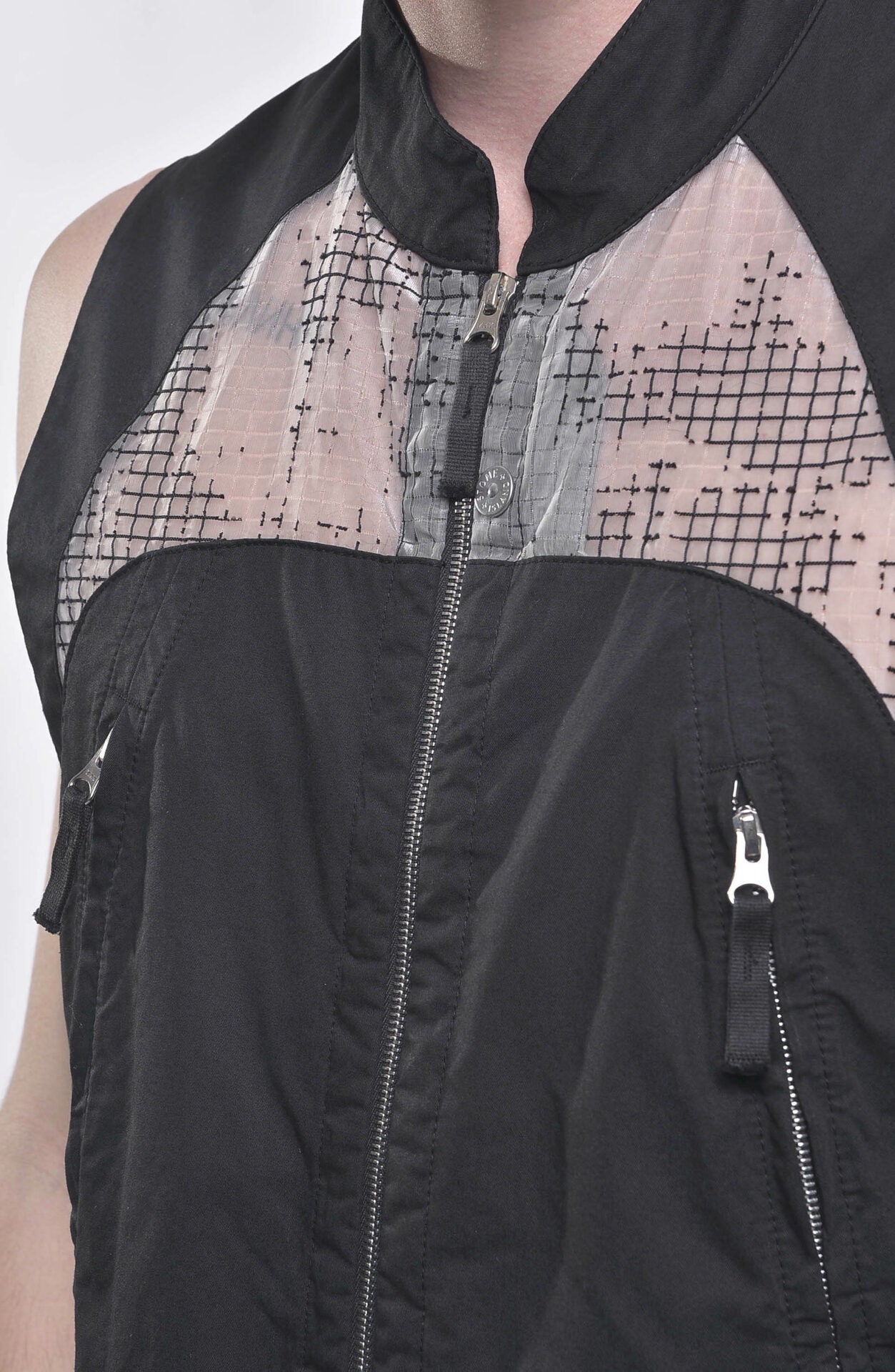 トップス Shadow Project FRAG COLLAR VEST Shadow Project FRAG COLLAR VEST