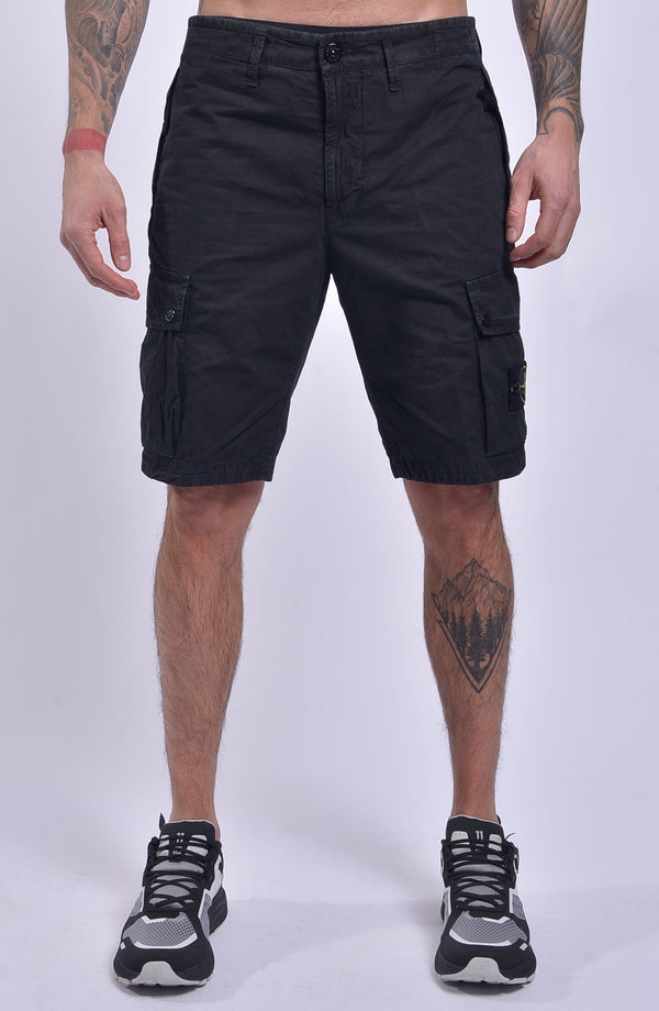 Stone Island - Slim Fit Cargo Bermuda Shorts